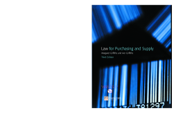 Law for Purchasing and Supply Law for Purchasing and Supply