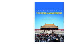 The Business of Tourism Management The Business of Tourism Management