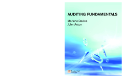 Auditing Fundamentals Auditing Fundamentals