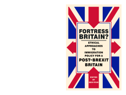 Fortress Britain? Fortress Britain?