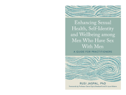Enhancing Sexual Health, Self-Identity and Wellbeing among Men Who Have Sex With Men Enhancing Sexual Health, Self-Identity and Wellbeing among Men Who Have Sex With Men