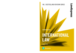 Law Express: International Law Law Express: International Law