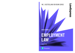 Law Express: Employment Law Law Express: Employment Law