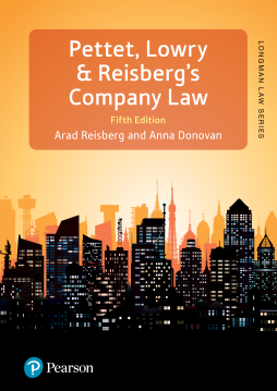 Pettet, Lowry & Reisberg's Company Law Pettet, Lowry & Reisberg's Company Law