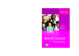 Breast Cancer Breast Cancer