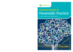 Decision Making in Paramedic Practice