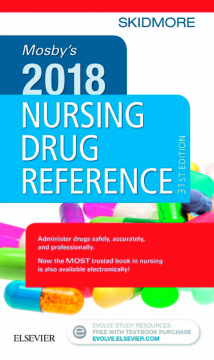 Mosby's 2018 Nursing Drug Reference - E-Book