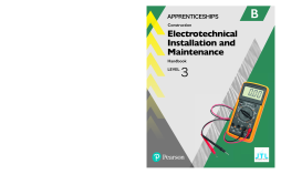 Apprenticeship Level 3 Electrotechnical (Installation and Maintainence) Learner Handbook B