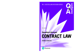 Law Express Question and Answer: Contract Law