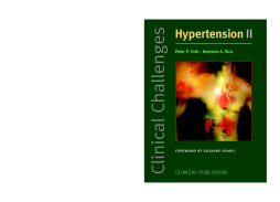 Clinical Challenges in Hypertension II