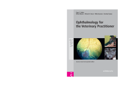Ophthalmology for the Veterinary Practitioner Ophthalmology for the Veterinary Practitioner