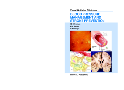 Blood Pressure Management and Stroke: Visual Guide for Clinicians Blood Pressure Management and Stroke: Visual Guide for Clinicians