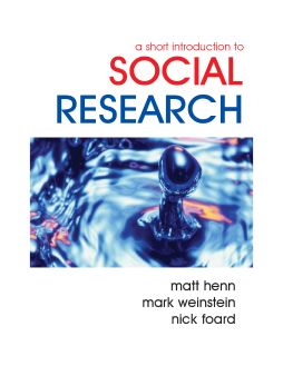 A Short Introduction to Social Research A Short Introduction to Social Research