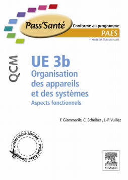 UE 3b - Organisation des appareils et des systèmes - QCM