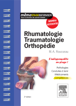 Rhumatologie - Traumatologie - Orthopédie