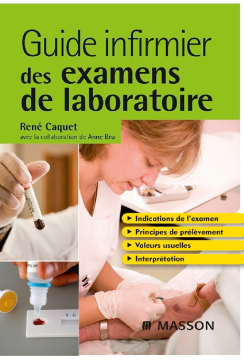 Guide infirmier des examens de laboratoire