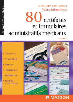 80 certificats et formulaires administratifs médicaux 80 certificats et formulaires administratifs médicaux