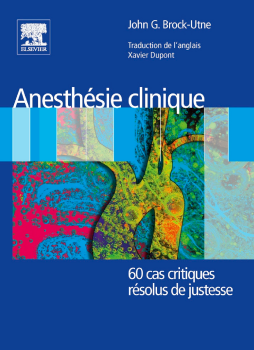 Anesthésie clinique Anesthésie clinique