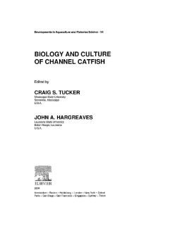 Biology and Culture of Channel Catfish Biology and Culture of Channel Catfish