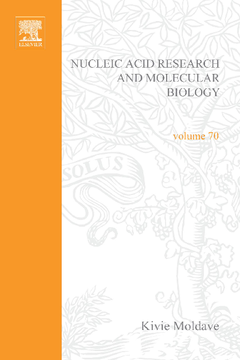 Progress in Nucleic Acid Research and Molecular Biology Progress in Nucleic Acid Research and Molecular Biology