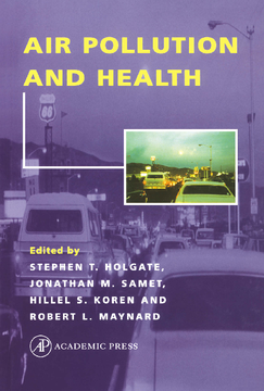 Air Pollution and Health Air Pollution and Health