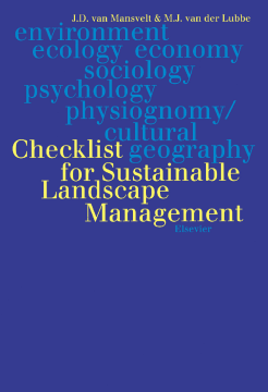 Checklist for Sustainable Landscape Management Checklist for Sustainable Landscape Management