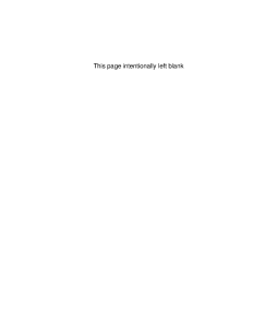 Distributed Systems Architecture Distributed Systems Architecture