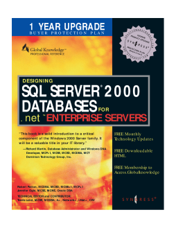 Designing SQL Server 2000 Databases Designing SQL Server 2000 Databases