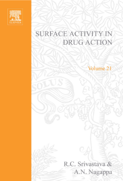 Surface Activity in Drug Action Surface Activity in Drug Action