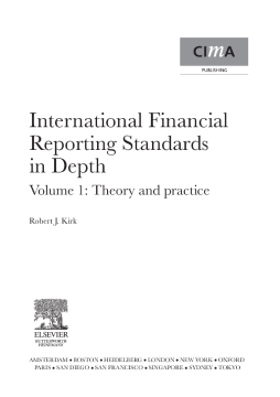 International Financial Reporting Standards in Depth