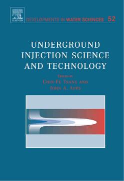 Underground Injection Science and Technology Underground Injection Science and Technology