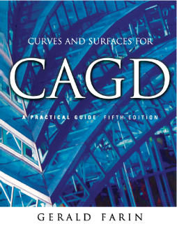 Curves and Surfaces for CAGD Curves and Surfaces for CAGD