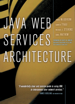 Java Web Services Architecture Java Web Services Architecture