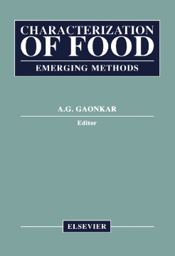 Characterization of Food Characterization of Food