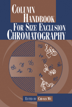 Column Handbook for Size Exclusion Chromatography Column Handbook for Size Exclusion Chromatography