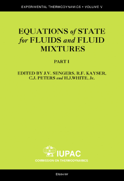 Equations of State for Fluids and Fluid Mixtures Equations of State for Fluids and Fluid Mixtures