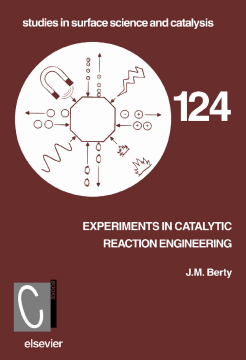 Experiments in Catalytic Reaction Engineering Experiments in Catalytic Reaction Engineering