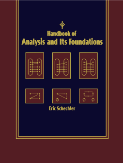 Handbook of Analysis and Its Foundations Handbook of Analysis and Its Foundations