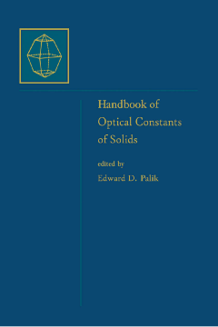 Handbook of Optical Constants of Solids Handbook of Optical Constants of Solids