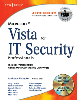 Microsoft Vista for IT Security Professionals