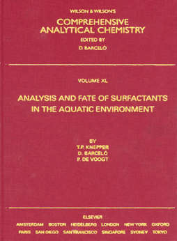 Analysis and Fate of Surfactants in the Aquatic Environment Analysis and Fate of Surfactants in the Aquatic Environment