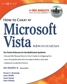 How to Cheat at Microsoft Vista Administration