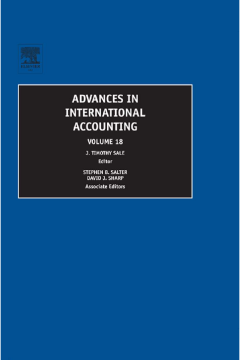 Advances in International Accounting Advances in International Accounting