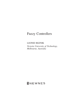 Fuzzy Controllers Handbook Fuzzy Controllers Handbook