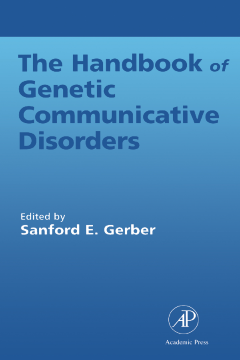 Handbook of Genetic Communicative Disorders Handbook of Genetic Communicative Disorders