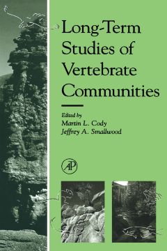 Long-Term Studies of Vertebrate Communities Long-Term Studies of Vertebrate Communities