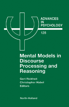 Mental Models in Discourse Processing and Reasoning Mental Models in Discourse Processing and Reasoning