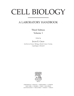 Cell Biology, Four-Volume Set