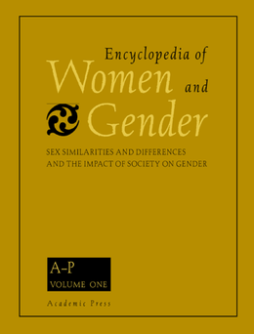Encyclopedia of Women and Gender, Two-Volume Set Encyclopedia of Women and Gender, Two-Volume Set