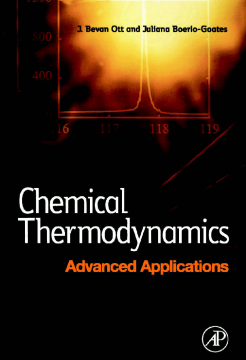 Chemical Thermodynamics: Advanced Applications Chemical Thermodynamics: Advanced Applications